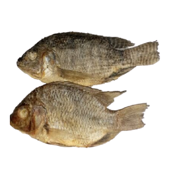 salted dry tilapia fish